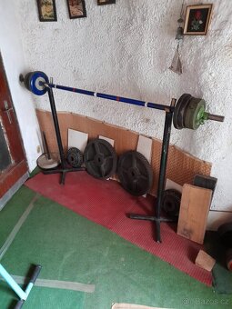 Ručně originální fitness lavička zdvihací foto - 3