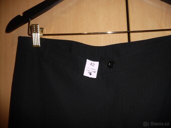 NOVÉ černé kalhoty vel.42-XL - 3