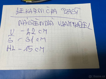 Lékárnička nástěnná plastová uzamyketelná za 500 kč - 3