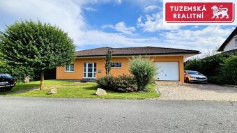 Zánovní bungalov 5+kk s garáží, se zahradou a velkou krytou  - 3