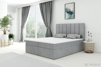 Boxbed Boxspring 3 barvy Dolly 160/ 180x200cm Nová - 3