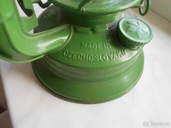 Stará petrolejka, značeno Meva, Made in Czechoslovakia - 3