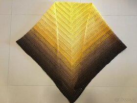 ručně háčkovaný šátek - 3