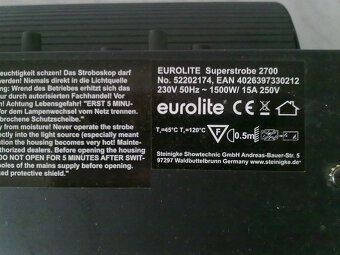 Stroboskop EUROLITE Superstrobe 2700 - 3
