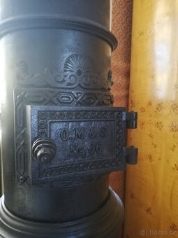 Norske Litinové kamna Ulefoss. - 3