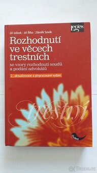 Prodám zákony a knihy o judikatůře - 3