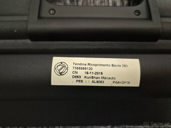 Roleta Opel Combo/Fiat Doblo-Téměř NOVÁ - 3