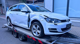 Vůz na náhradní díly VW Golf 7 kombi 2014 CLHA PYS LC9A - 3