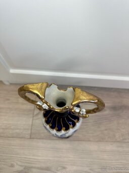 Porcelánová dvouuchá amfora Royal Dux - 3