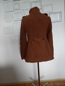 Hnědý fleecový kabát - 3