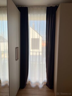 Dekorační hnědý čokoládový závěs Rongo Goldea 90x254 cm - 3