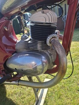 JAWA 250 ccm rok / první registrace prosinec 1961 - 3