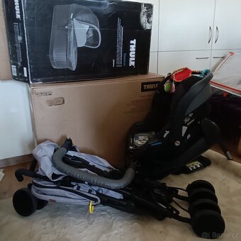 Thule Urban Glide 2 + korba + Vajíčko BeFase + golfky - 3