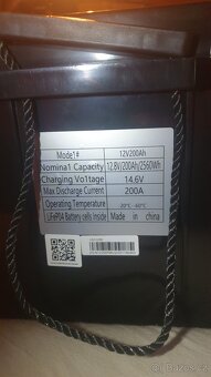Akumulátor - baterie 12V 200Ah BMS lifepo4 - 3
