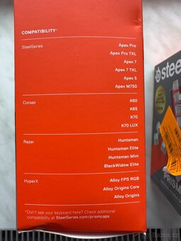 SteelSeries PrismCaps - 3