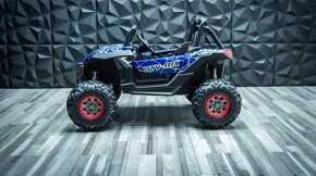 Elektrické autíčko Buggy 4x4, model 2023, modrý spiderNove - 3