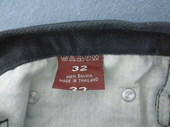 Pánské/chlapecké černé džíny vel. S - nové - 3