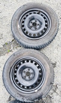 Škoda Fabia 4, VW Polo, sada zimních kol 185/65/15 - 3