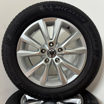 VW TOUAREG II 5x130 R18 ET53+LETNÍ 255/55R18 5/4mm - 3