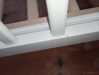 Dětská postýlka Bobas Máša, medvídek bílá - 3