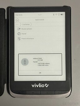 Čtečka knih Vivlio Touch HD Plus 16GB + obal - 3