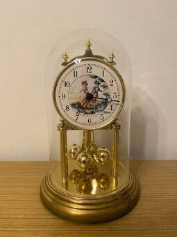 RETRO. Stolní hodiny Hermle - 3