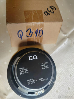 2ks Repro 165mm-6,5" středo-basový 4ohm - 60W RMS - 3
