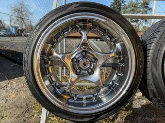 Alu kola 5x100 r16 Schmidt Space + letní pneu 215/40/16 - 3