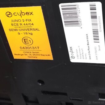 Cybex Juno 2 fix autosedačka s pultíkem 9-18 kg - 3