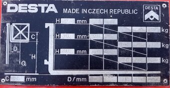Vysokozdvižný vozík Desta DV35A - 3