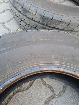 215/75 r16c 116/114R Nové letní pneu - 3