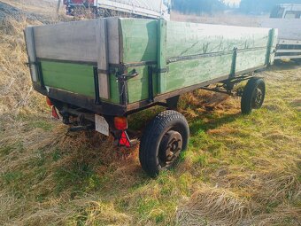 Vlek dvouonápravový za traktor - 3