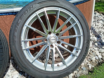 Alu kola DOTZ pro BMW X3,dvourozměrné 19",letní pneu - 3