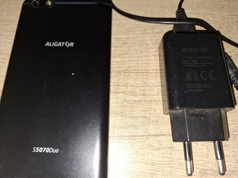 Mobilní telefon Aligator S5070 Dual SIM (AS5070BK) černý - 3