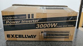 Invertor, střídač 12V/110V 60Hz 3000W - 3