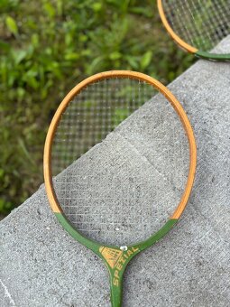 Retro badmintonové rakety SPESIAL 2 ks - 3