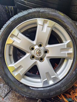 Prodám originál TOYOTA alu disky 18" +TPMS+235/55/18 - 3