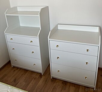 Komoda HAUGA IKEA bílá - 3