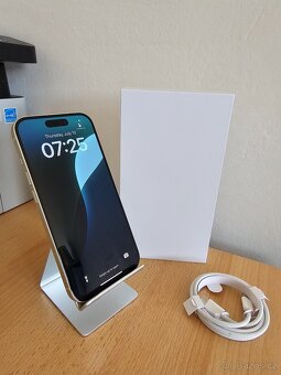 iPhone 15 128GB, stav A+ fyzická SIM, Yellow, 12M záruka - 3