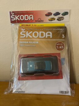 Modely Škoda Felicia, Garde, Forman, 135, 1000MB 1:43 - 3