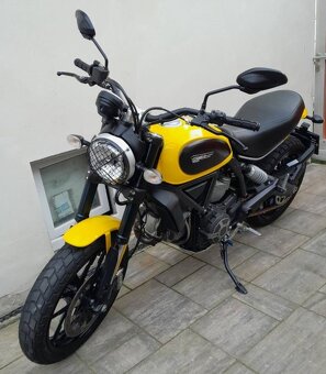 AKCE  Ducati Scrambler 800 Icon, 2016, moc pěkná, po servisu - 3