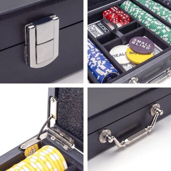 Pokerový set s kufříkem, 500 žetonů - 3