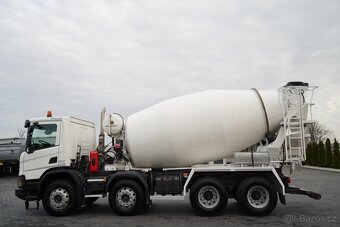 SCANIA P 410 XT 8x4 domíchávač PUTZMEISTER 9cbm - 3