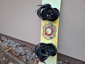 Dětský snowboard HEAD 110 cm, vázání BURTON - 3