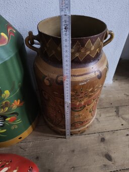 Malované konve, dřeváky - 3