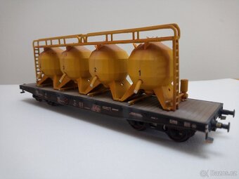 H0 1:87 vláčky Bramos vagón mašinky - 3
