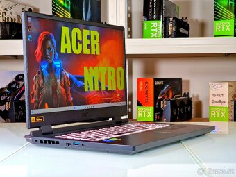 Herní notebook ACER NITRO | RTX 4060 140W | DDR5 | ZÁRUKA - 3
