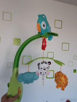 Hrací Kolotoč 3v1 Fisher-Price - rainforest - 3