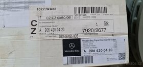Nové brzdy Mercedes-Benz, pakny, destičky, kotouče - 3