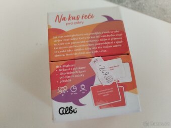 Sbírka 3 slovních her "Na kus řeči" - 3